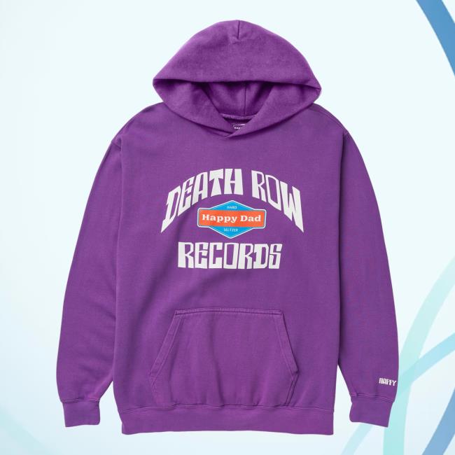 Happy Dad Hard Seltzer Clothing Store Shop Happy Dad X Death Row Grape Hoodie HappyDad Merch