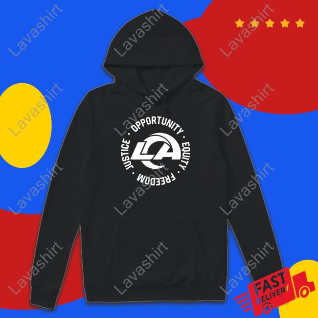 Los Angeles Rams Opportunity Equity Freedom Justice Shirt RamsNFL