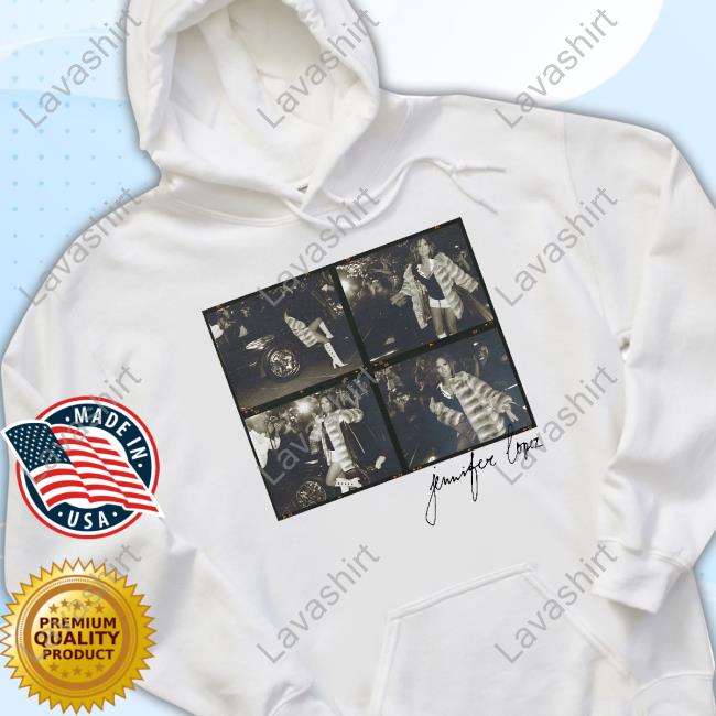 Jennifer Lopez Store TIMT Photo Collage Long Sleeve T Shirt