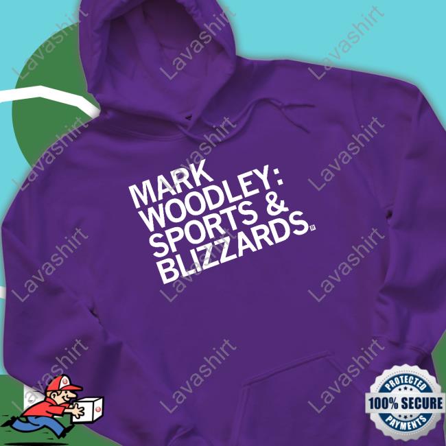 Official Mark Woodley Sports & Blizzards Shirt