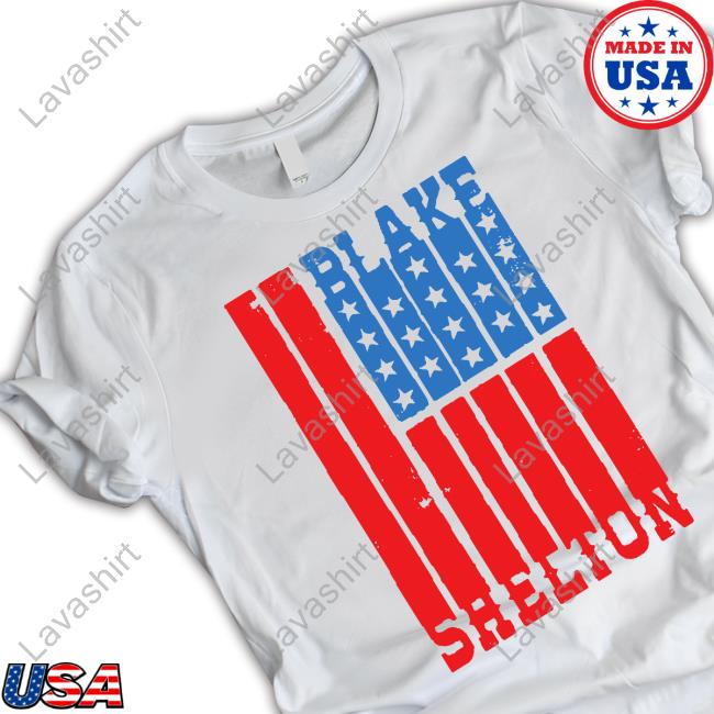 Blake Shelton Natural Flag T Shirts