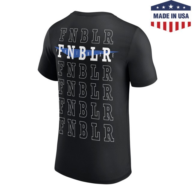 Black Finn Bálor Triple Logo - Shirt