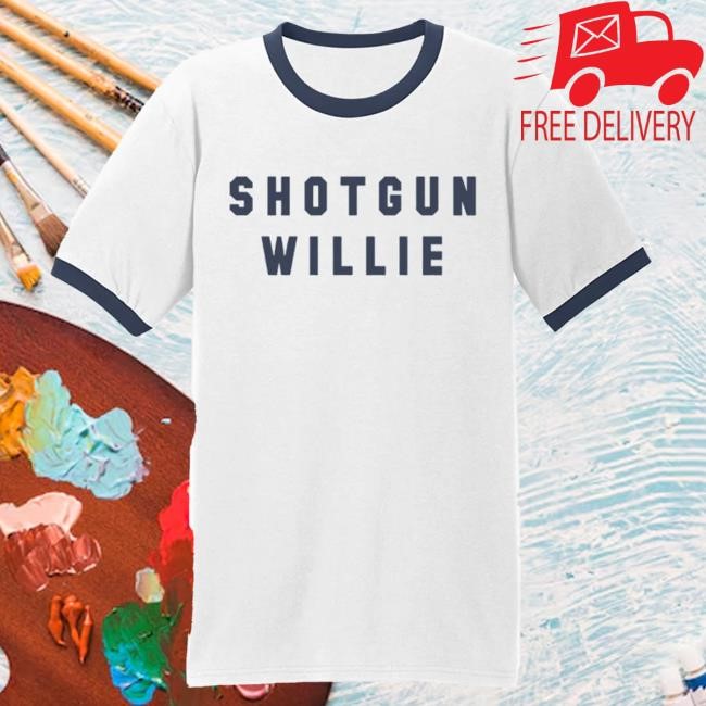Willie Nelson - Shotgun Willie Ringer Tee Willie Nelson Merch