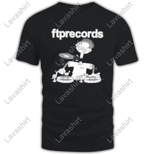 Official Fuck The Population Merch FPT Disc Jockey Tee