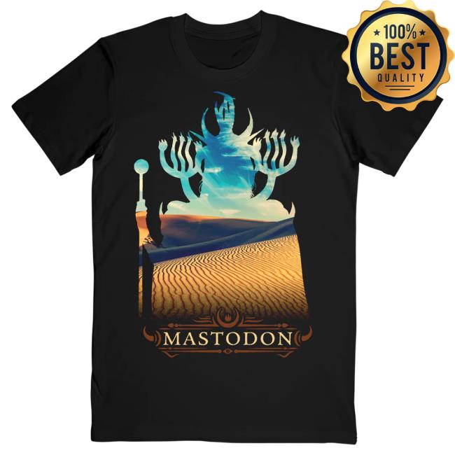 Official Mastodon Rocks Merch Store Mastodon Emperor Of Sand Desert Silhouette Hot Shirt Mastodonrocks