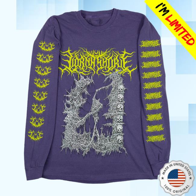 Lorna Shore Merch Lorna Shore Purple Headless Long Sleeve Shirt