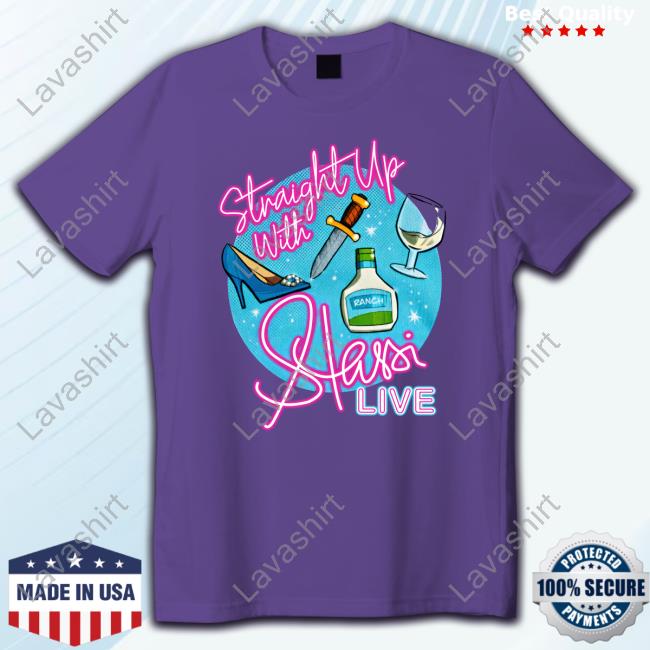 Official Straight Up With Stassi Live Crewneck Sweatshirt