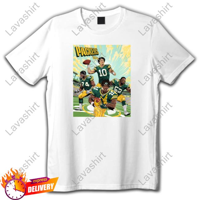 Official Green Bay Packers Go Pack Go Packers '24 Tees