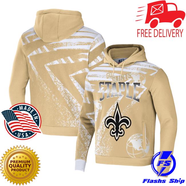 Official Lids Clothing Merch Store Shop New Orleans Saints Staple Tees 3D All Over Print