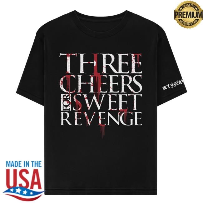 My Chemical Romance | Warner Records | Official Demolition Lover Mask Merch Store Give Em Hell Tshirt