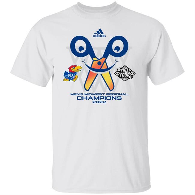 Ku Final Four Shirt Kansas Final Four NCAA March Madness Men's Midwest Regional Champions 2022 T Shirt