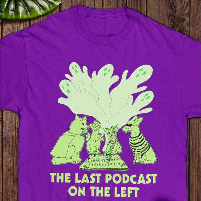 Last Podcast On The Left Merch Last Pawcast Seance Long Sleeve Shirt