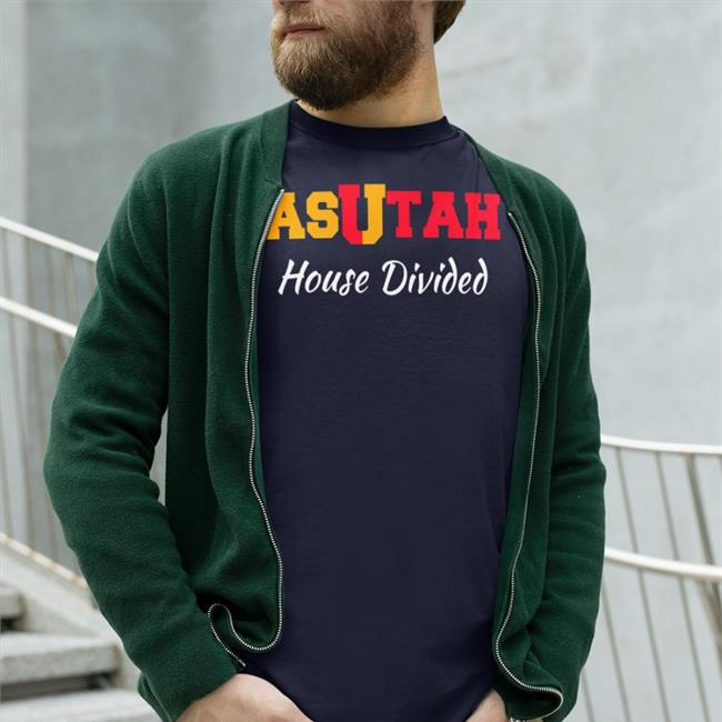 Asutah House Divided Hooded Sweatshirt Asutah House Divided Long Sleeve Tee Shirt Dark HeatherUniformity Cole Streeper