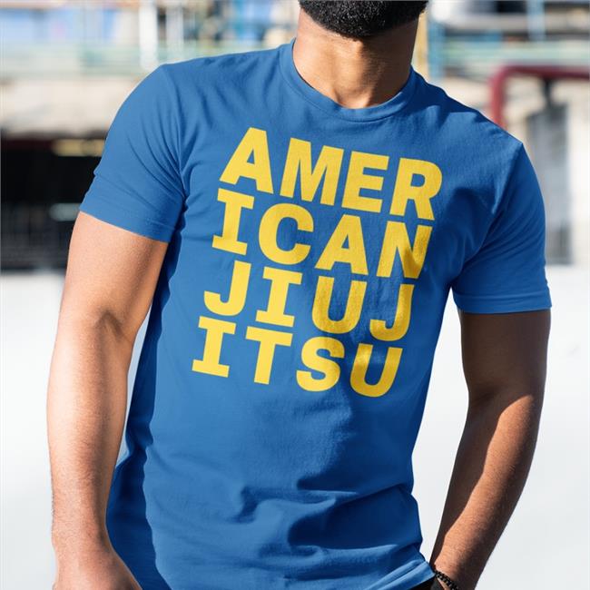 Jake Shields American Jiu Jitsu T Shirts Borrachinhamma