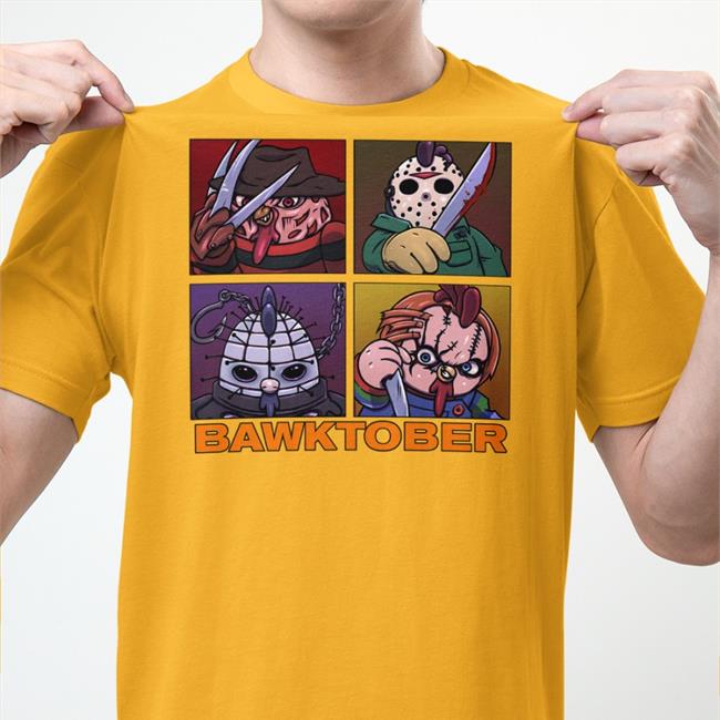 Chicken Slashers Bawktober Tee Bawkbasoup Chicken Slashers Bawktober Shirt Bawkba Shop