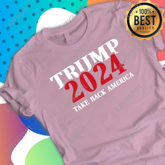 Official Trump Store America Trump 2024 Take Back America T-Shirt
