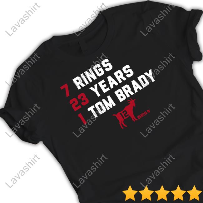 Tom Brady Goat List 2023 Shirt Breakingt