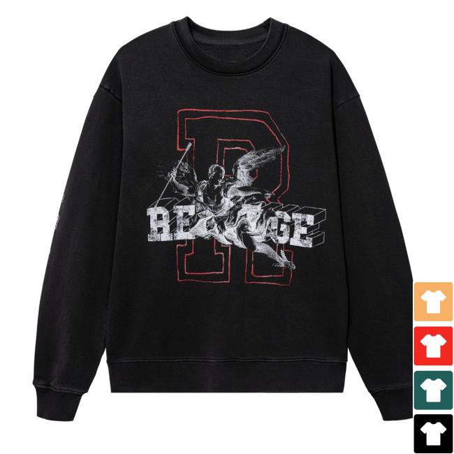 Revenge Merch Revenge Kosuke Kawamura Angel Hooded Sweatshirt