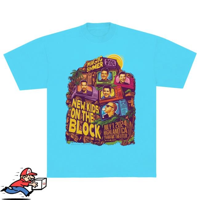 Official New Kids On The Block Merch Store Highland Event T-Shirts Shop Nkotb