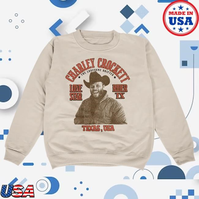 Charley Crockett Lonestar Rider Crewneck | Vintage Archive Piece