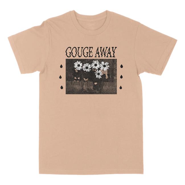Official Death Wish Store Deathwish Inc Gouge Away Flowerhead Peach Hot Shirt Deathwishinc