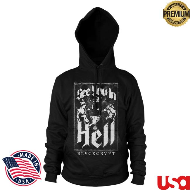 Blackcraft Cult Clothing Store BlackcraftCult See You In Hell Cat - Pullover Sweatshirt