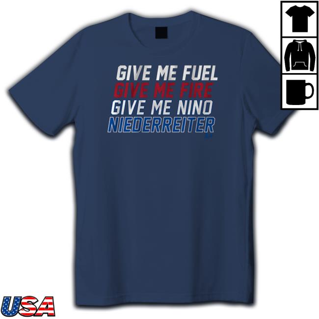 Official Breakingt Merch Winnipeg Fuel Fire Nino Niederreiter Shirt