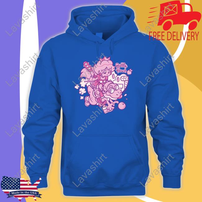 Battle Peach Long Sleeve Tee Alligator Wani