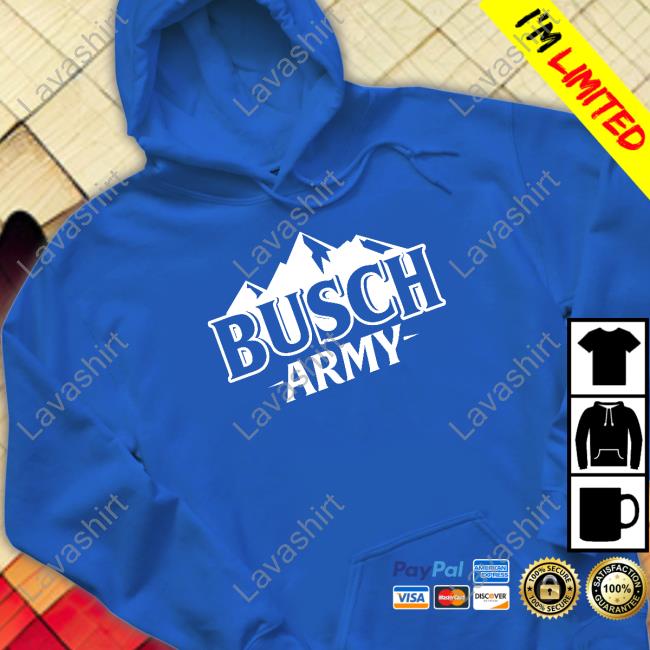 Busch Beer Busch Army Hoodies Busch Light