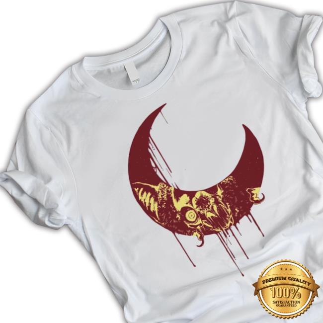 Mxmorggo Blood Red Moon Tee Shirt