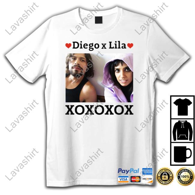 Diego X Lila Xoxoxox White Sweatshirt