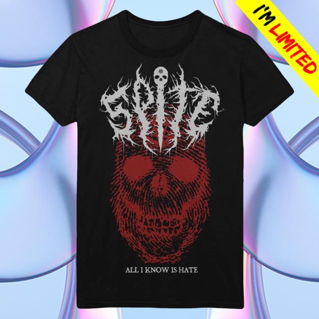 Official Spite Band Rising Merch Spite Band - All I Know Is Hate Shirts Risingmerch