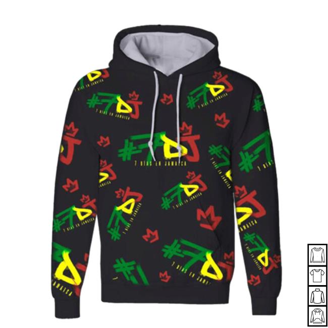 Official #7Dj Color Logo Sweater