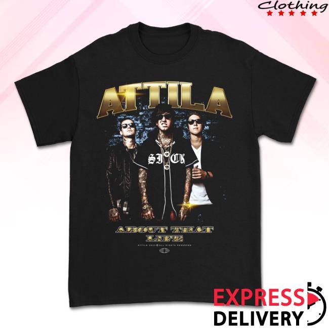 Official Attila Merch Bootleg T Shirt