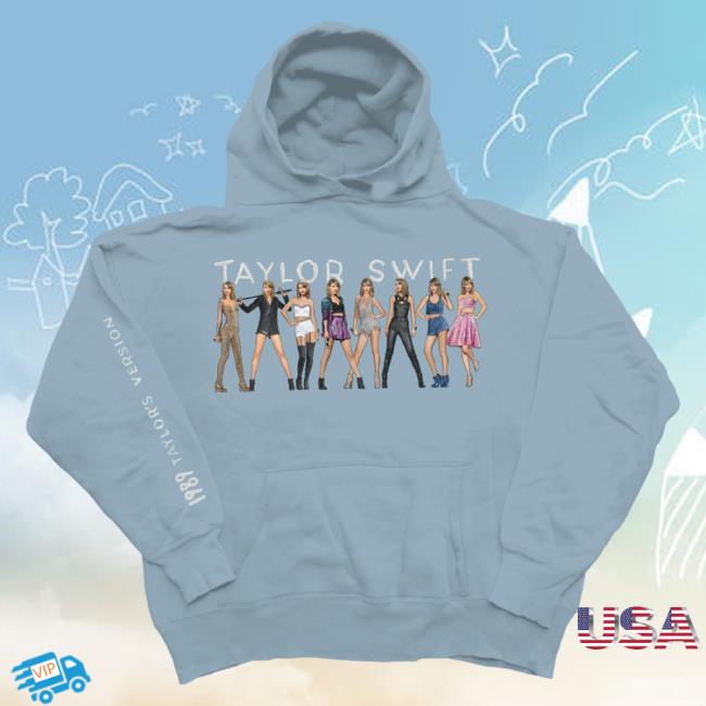 Taylor Swift Merch 1989 Taylor's Version Eras Crewneck