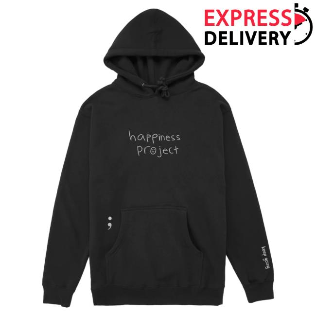 Official Happiness Project Merch The Semicolon Crewneck