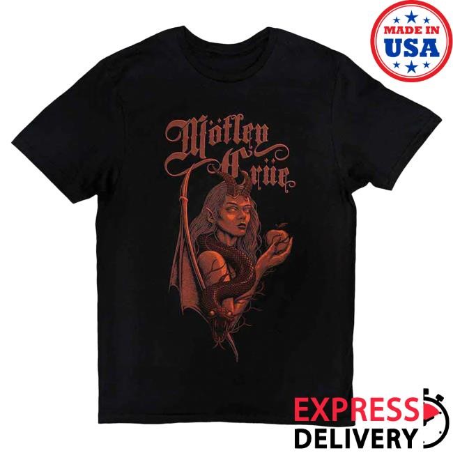 Official Rockabilia Merch Store Motley Crue Argentina New Shirt