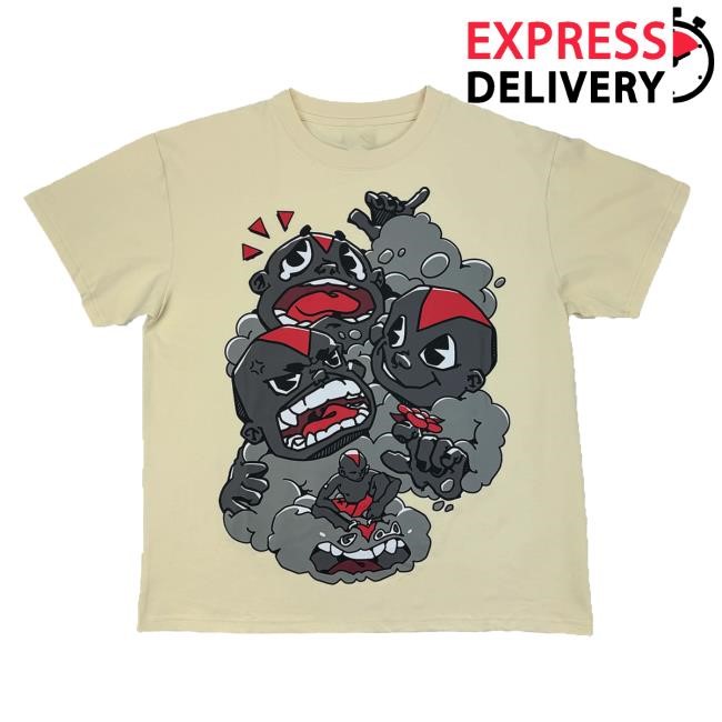 Emotions Short Sleeve Tee Official Lil Darkie Merchandise — Small Dark One