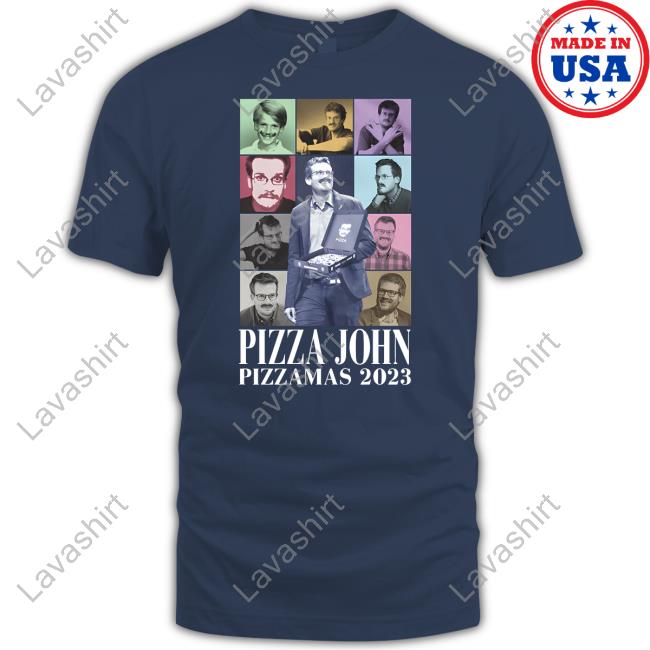 Pizzamas Merch Pizza John 2023 Tour Shirt