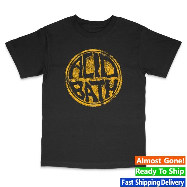 Official Acid Bath Worn 'N Torn Logo Hot Shirt