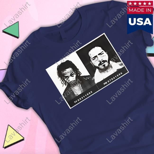 Official Post Malone Tommy Lee Cover Black Tee
