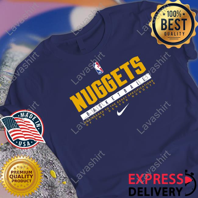 Denver Nuggets Practice Performance Long Sleeve T-Shirt
