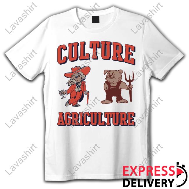 Official Culture Vs Agriculture Tee Shirt