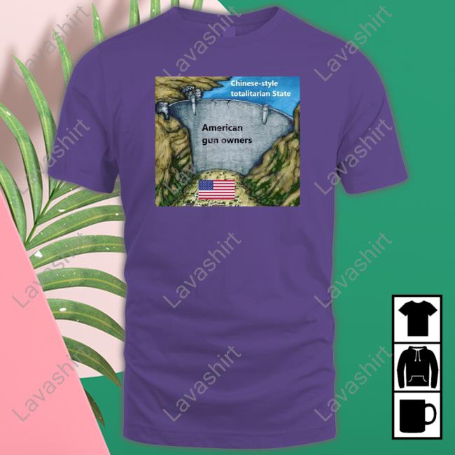 Luke Rudkowski Chinese Style Totalitarian State American Gun Owners Long Sleeve T Shirt