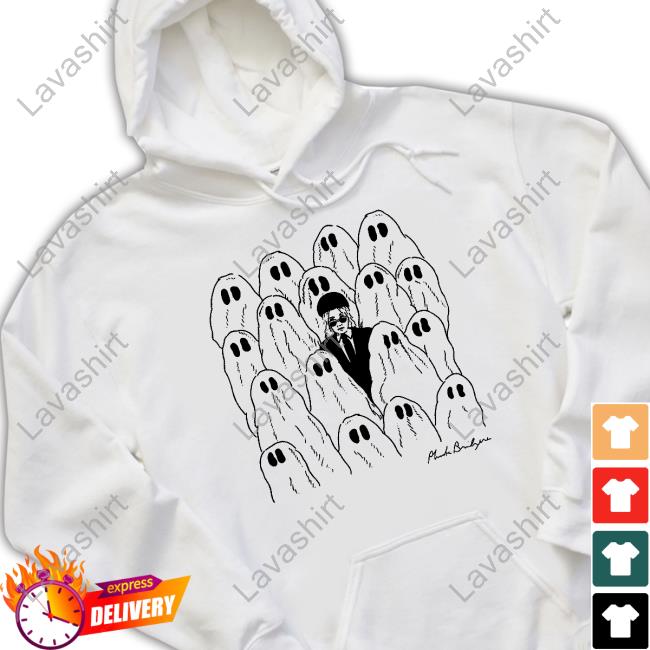 Offcial Phoebe Bridgers Merch Ghost White Hoodie