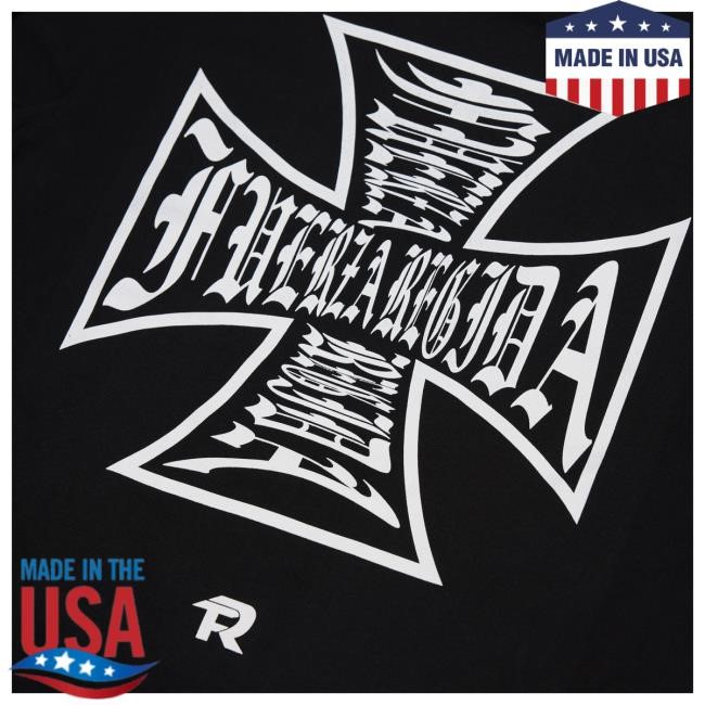 Official Fuerza Regida Merch Store Chopper - Black S/S Tshirt