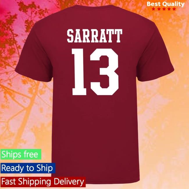 NCAA College NCAA Indiana Hoosiers 13 Elijah Sarratt Student Athlete T-Shirt
