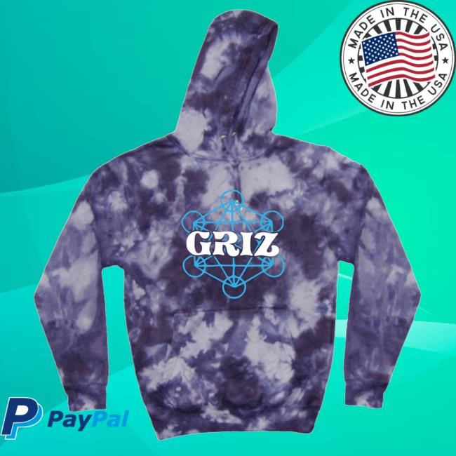 GRiZ Official Merch Store Griz Peace To Your Mind Puffy Print Grape Infusion Swearter Hoody GRiZ Clothing Shop Apparel GRiZ Merchandise