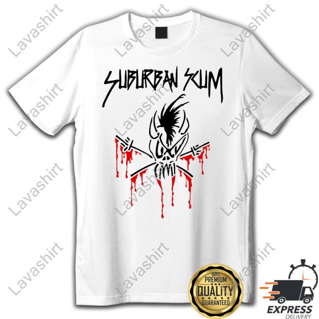Official Brass City Merch Suburban Scum Tallica Rip Tee
