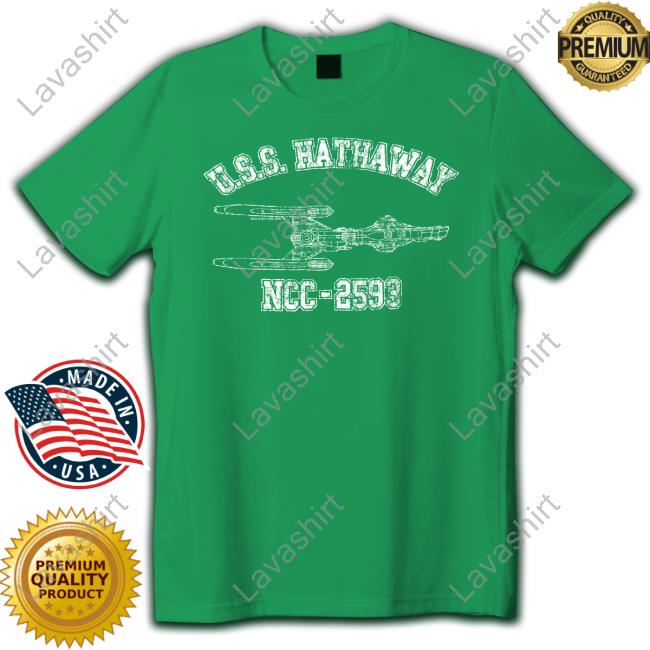 Official U.S.S Hathaway NCC-2593 Tee Shirts